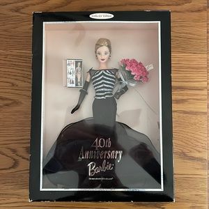 NIB Collectible 40th Anniversary Barbie Doll